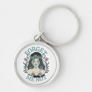 Forget Me Not Key Ring