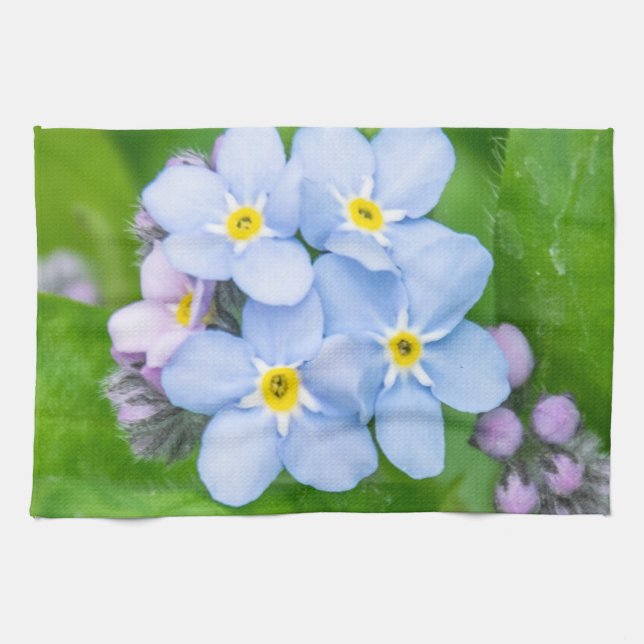 Forget-me-not, Kitchen Towels (Horizontal)