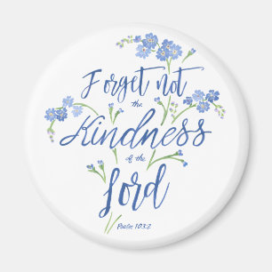 Forget-me-not Magnet