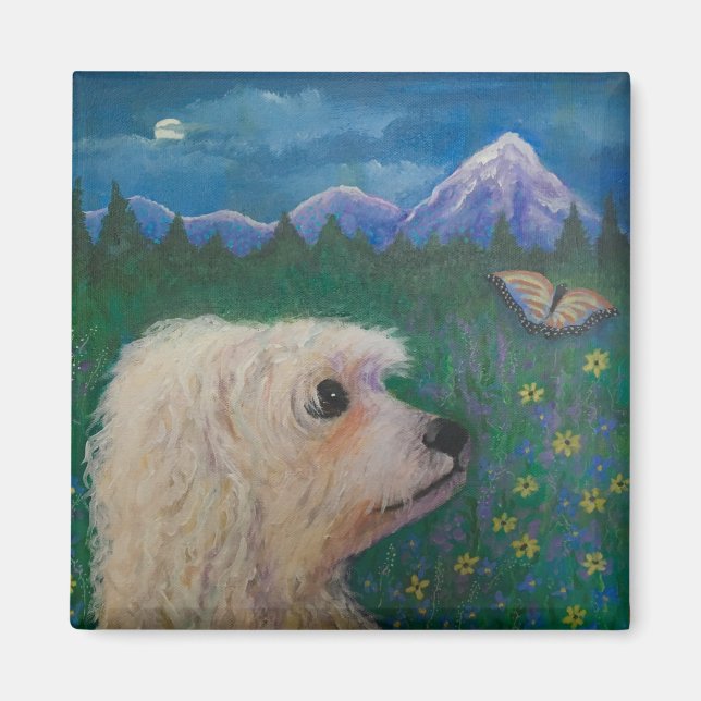 Forget Me Not Magnet (Front)