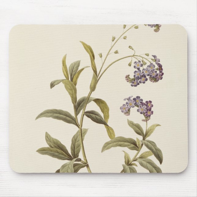 Forget-me-not Mouse Pad (Front)