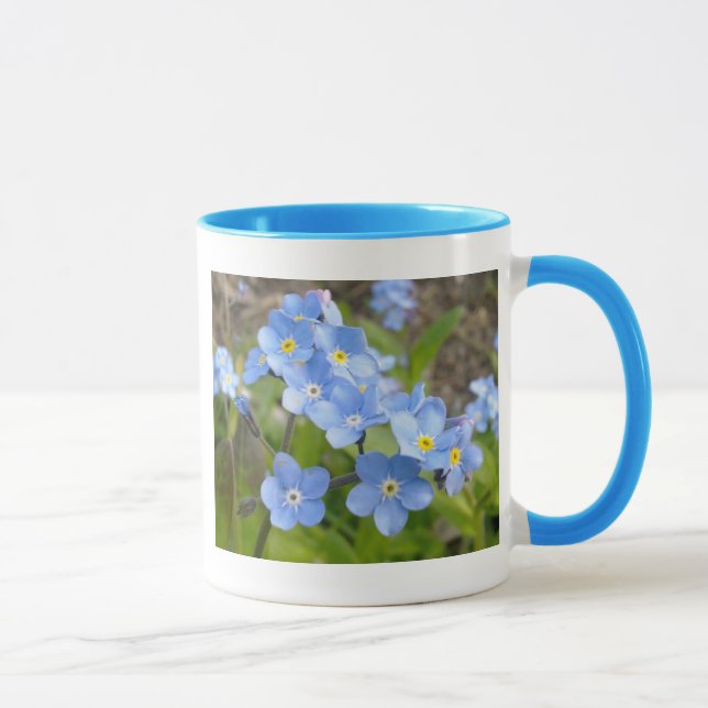 Forget Me Not Mug (Right)