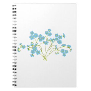Forget Me Not  Notebook