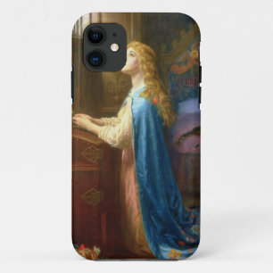 'Forget me Not' (oil on canvas) iPhone 11 Case