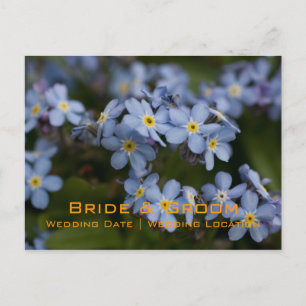 Forget-Me-Not • Save the Date Postcard