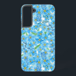 Forget me not watercolor samsung galaxy case<br><div class="desc">Forget me not flowers watercolor pattern made in Photoshop.</div>