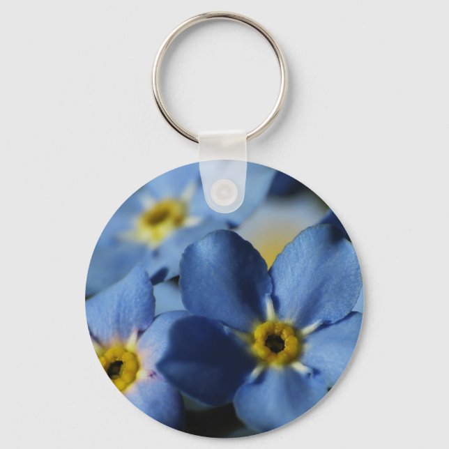Forget-Me-Nots 7 Keychain (Front)
