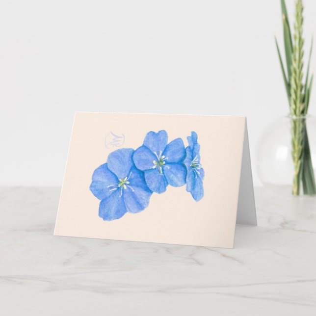 Forget Me Nots Card (Front)