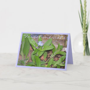 FORGET-ME-NOTS CARD