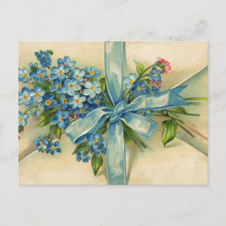 forget-me-nots postcard