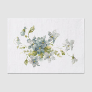Forget Me Nots Tissue Paper