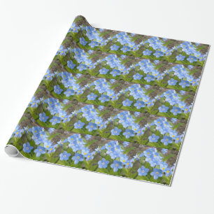 Forget Me Nots Wrapping Paper