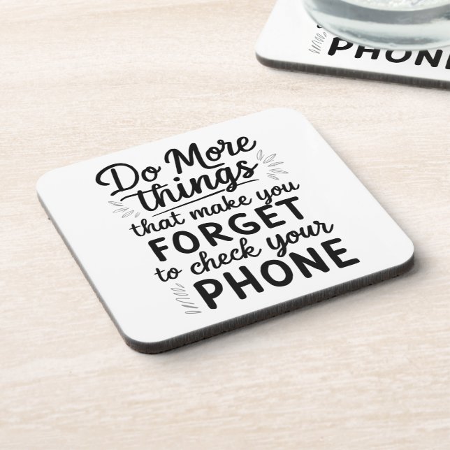 Forget Phone Coaster (Left Side)