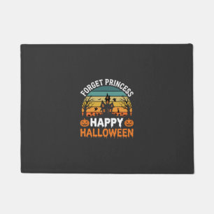 Forget Princess Happy Halloween Haunted House Desi Doormat