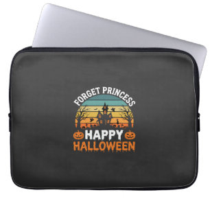 Forget Princess Happy Halloween Haunted House Desi Laptop Sleeve