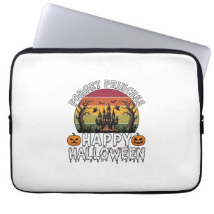 Forget Princess Happy Halloween Haunted House Pump Laptop Sleeve