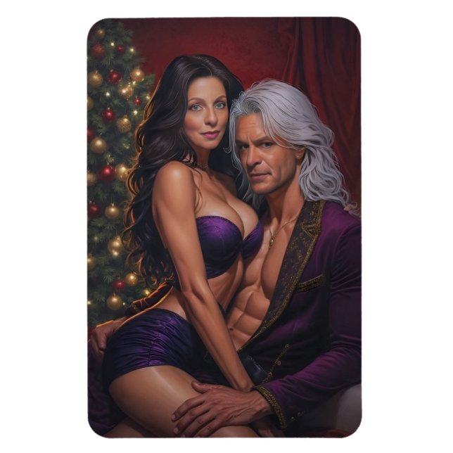Forget Silent Nights Magnet (Vertical)
