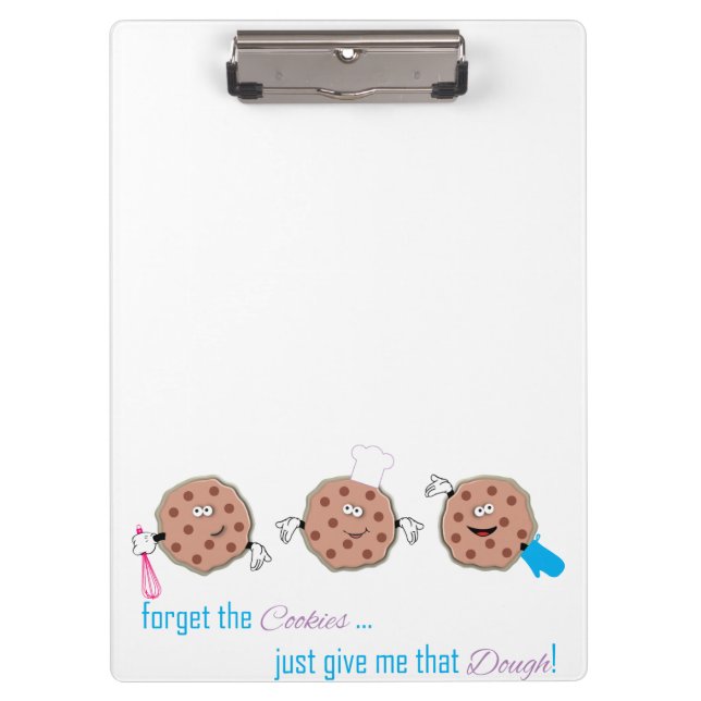Forget the Cookies Clipboard (Front)