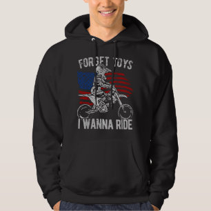 Forget toys, I wanna Ride Motocross - Dirt bike Hoodie