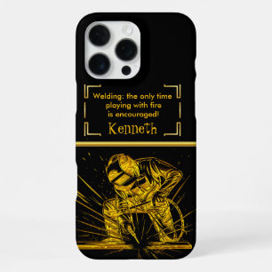 Forging with Excellence iPhone 16 Pro Max Case