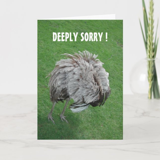 Forgive me! card (Front)