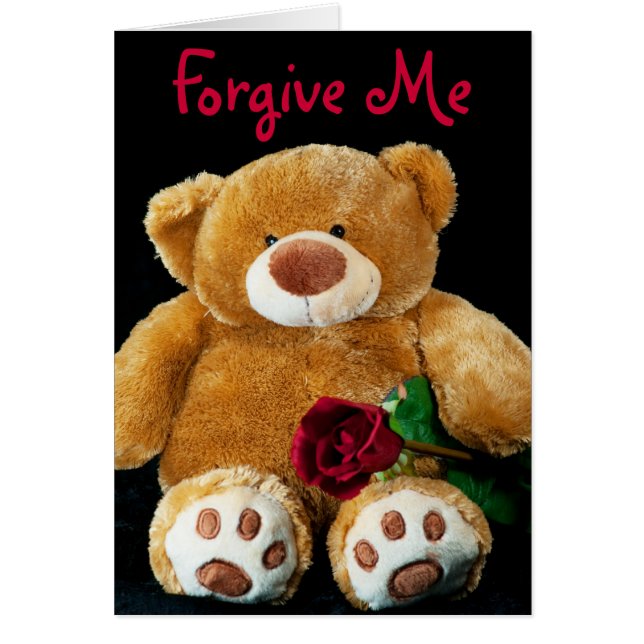 Forgive Me Card (Front)