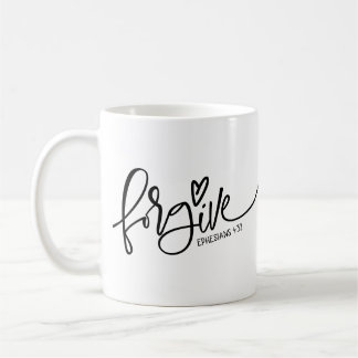 Forgive Scripture Coffee Mug