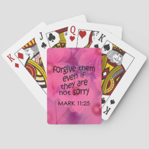 Forgive Them Playing Cards
