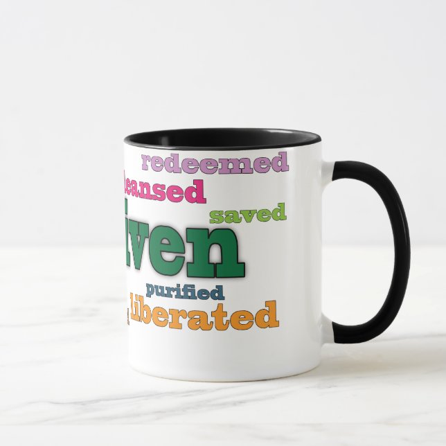 Forgiven Christian mug (Right)