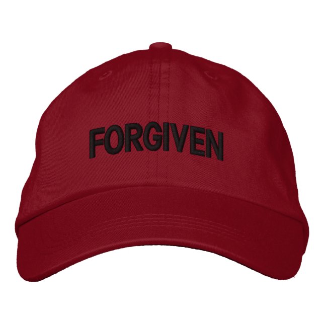FORGIVEN EMBROIDERED HAT (Front)