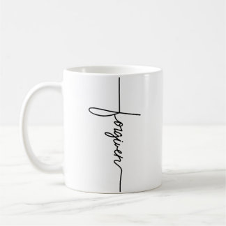 Forgiven Jesus Christian Inspirational Men Wo Yout Coffee Mug