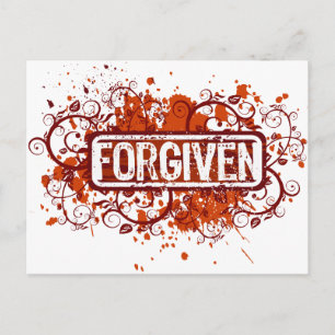Forgiven Postcard
