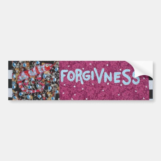 Forgiveness Bumper Sticker (Front)