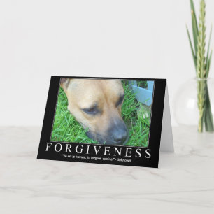 Forgiveness Card