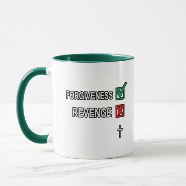 Forgiveness - Checkbox Mug (Left)
