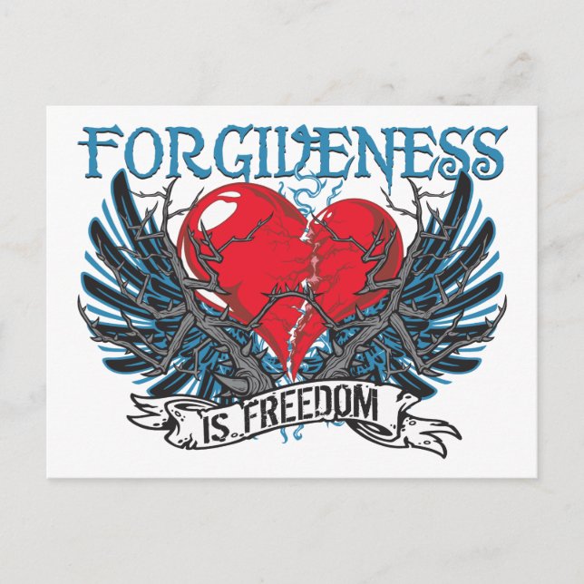 Forgiveness Is Freedom Postcard (Front)