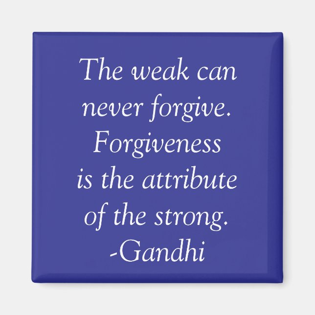 forgiveness quote magnet (Front)