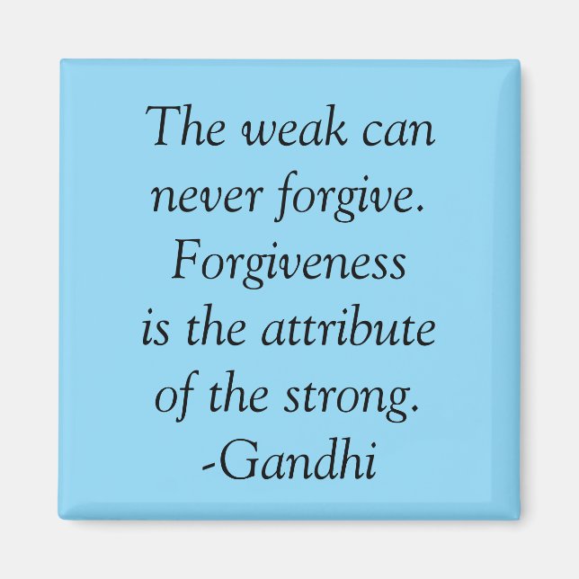 forgiveness quote magnet (Front)