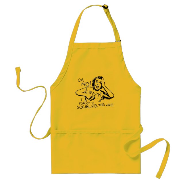 Forgot the Socialisation Standard Apron (Front)