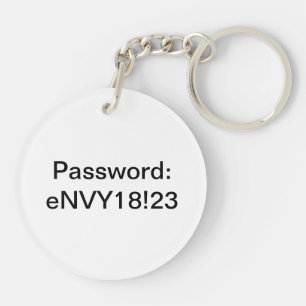 Forgot your password (instagram) keychain