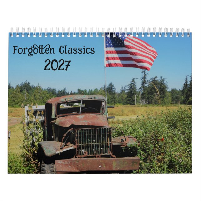 Forgotten Classics Calendar (Cover)