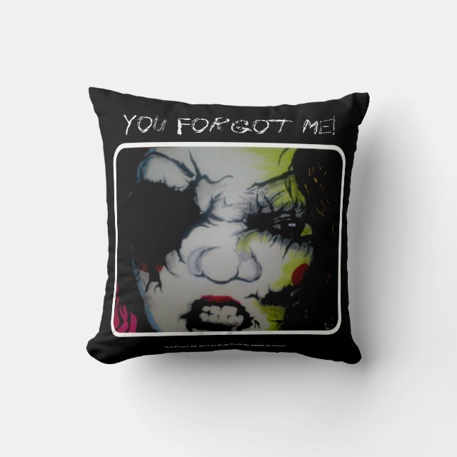 'Forgotten Doll' (Throw) American MoJo Pillow (Front)