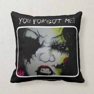 'Forgotten Doll' (Throw) American MoJo Pillow