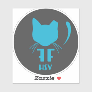 Forgotten Felines of Huntsville Vinyl Stickers