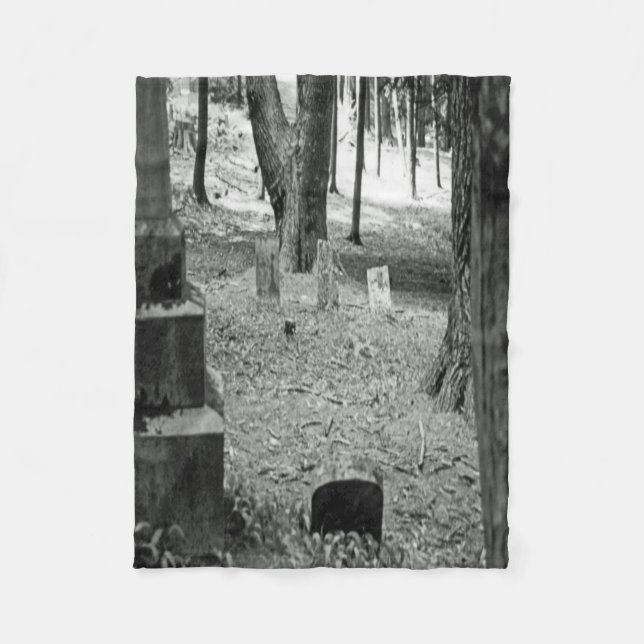 Forgotten Grave Fleece Blanket (Front)