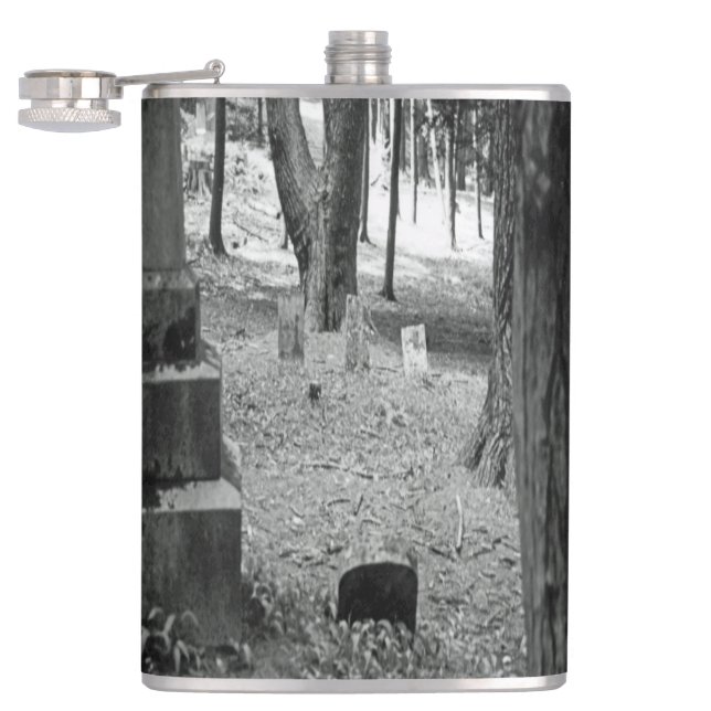Forgotten Grave Hip Flask (Opened)