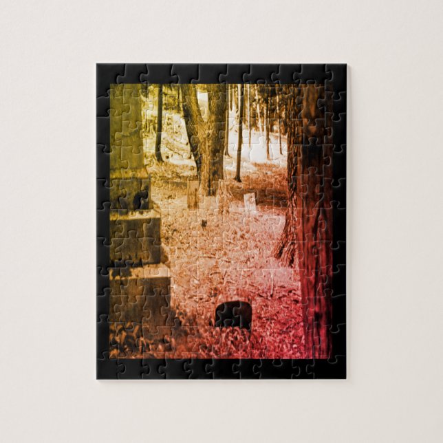 Forgotten Grave  Jigsaw Puzzle (Vertical)