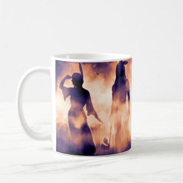 Forgotten Native American Warriors Emerging from t Coffee Mug (Left)