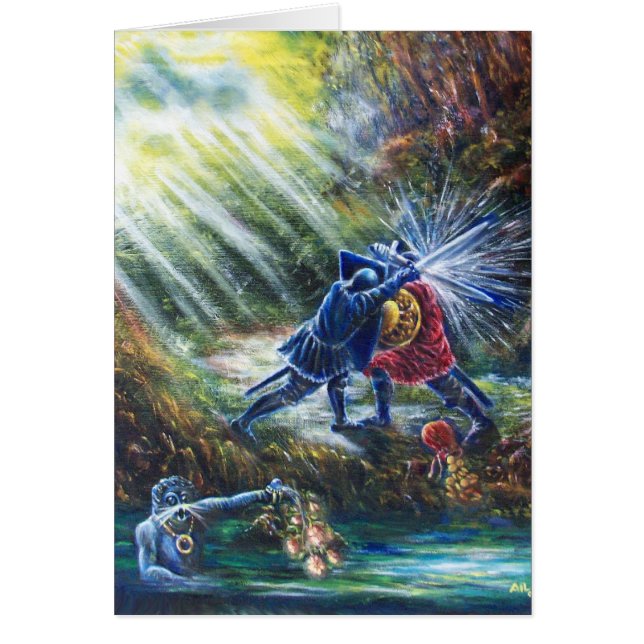 FORGOTTEN ROSE Fighting Knights,Money and Devil (Front)