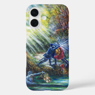 FORGOTTEN ROSE Fighting Knights,Money and Devil iPhone 16 Case
